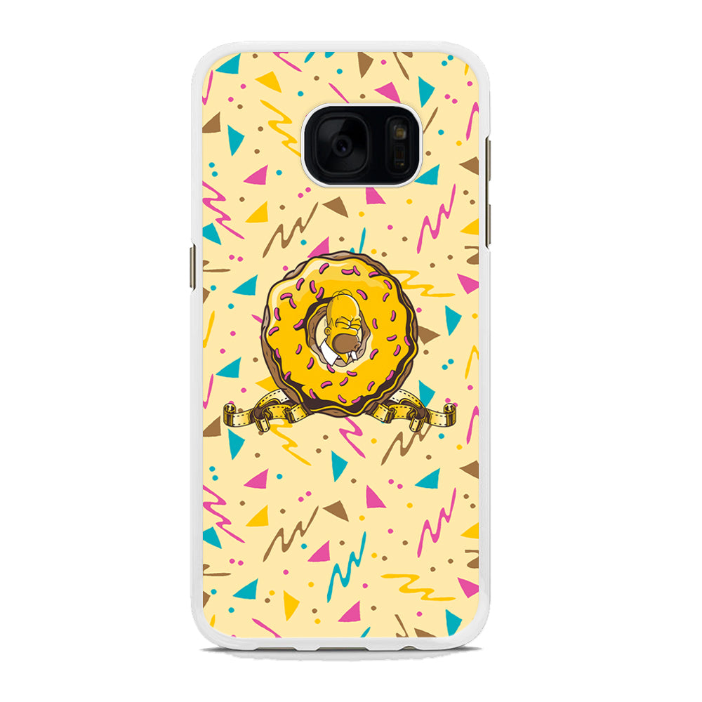 Roar of Homer Simpson Samsung Galaxy S7 Edge Case