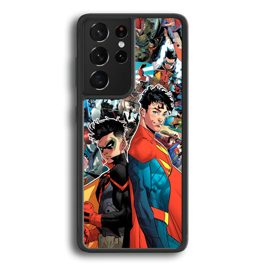 Robin X Superman Samsung Galaxy S21 Ultra Case