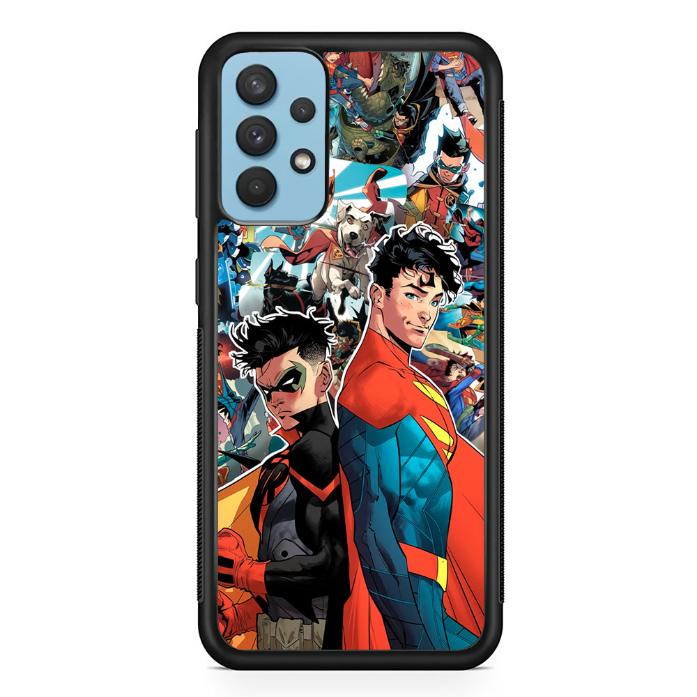 Robin X Superman Samsung Galaxy A32 Case