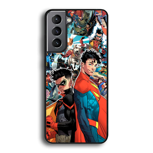 Robin X Superman Samsung Galaxy S21 Plus Case - Carneyforia