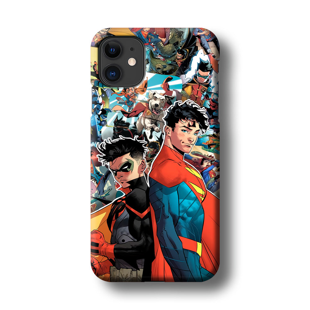 Robin X Superman iPhone 11 Case