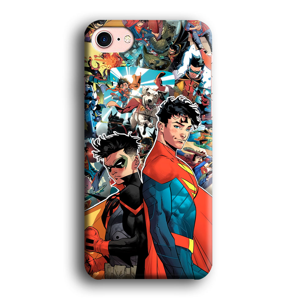 Robin X Superman iPhone 8 Case