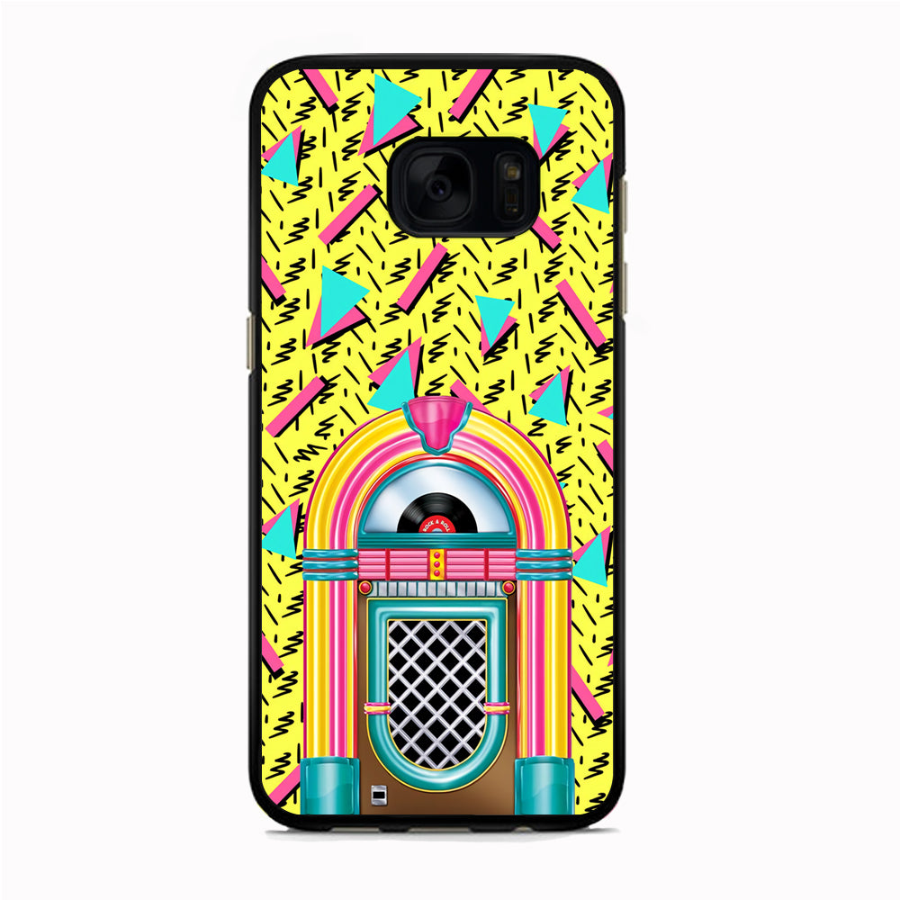 Rock and Roll Music Box Samsung Galaxy S7 Edge Case
