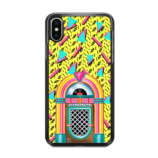 Rock and Roll Music Box iPhone XS Case