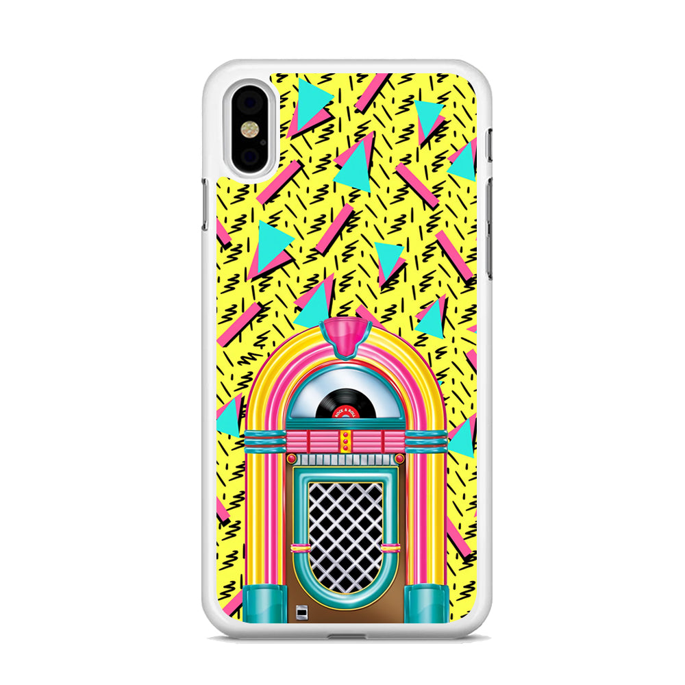 Rock and Roll Music Box iPhone X Case