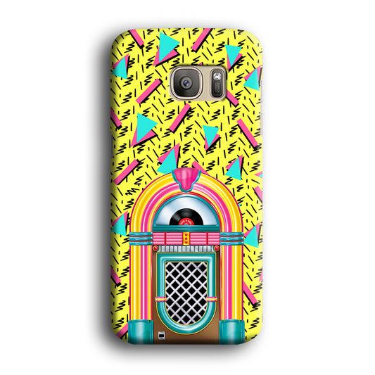 Rock and Roll Music Box Samsung Galaxy S7 Edge Case