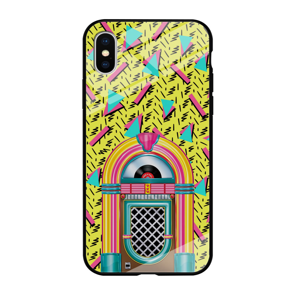 Rock and Roll Music Box iPhone X Case
