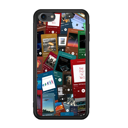 Rock's Song Playlist Collage iPod Touch 6 Case - Carneyforia