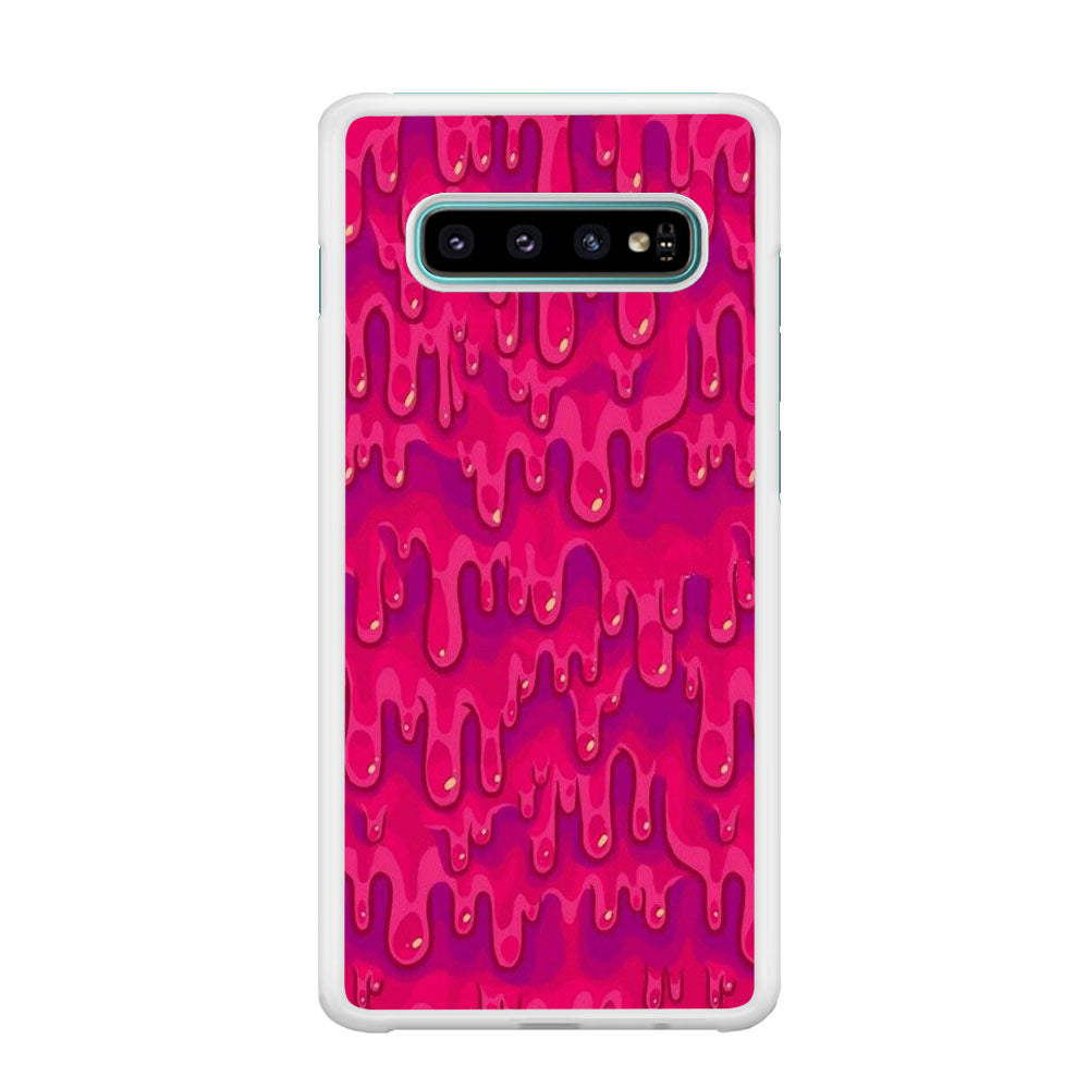 SLime Pink Magenta Samsung Galaxy S10 Case