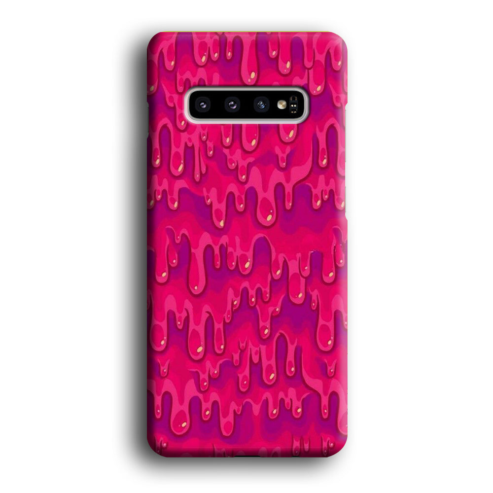 SLime Pink Magenta Samsung Galaxy S10 Case