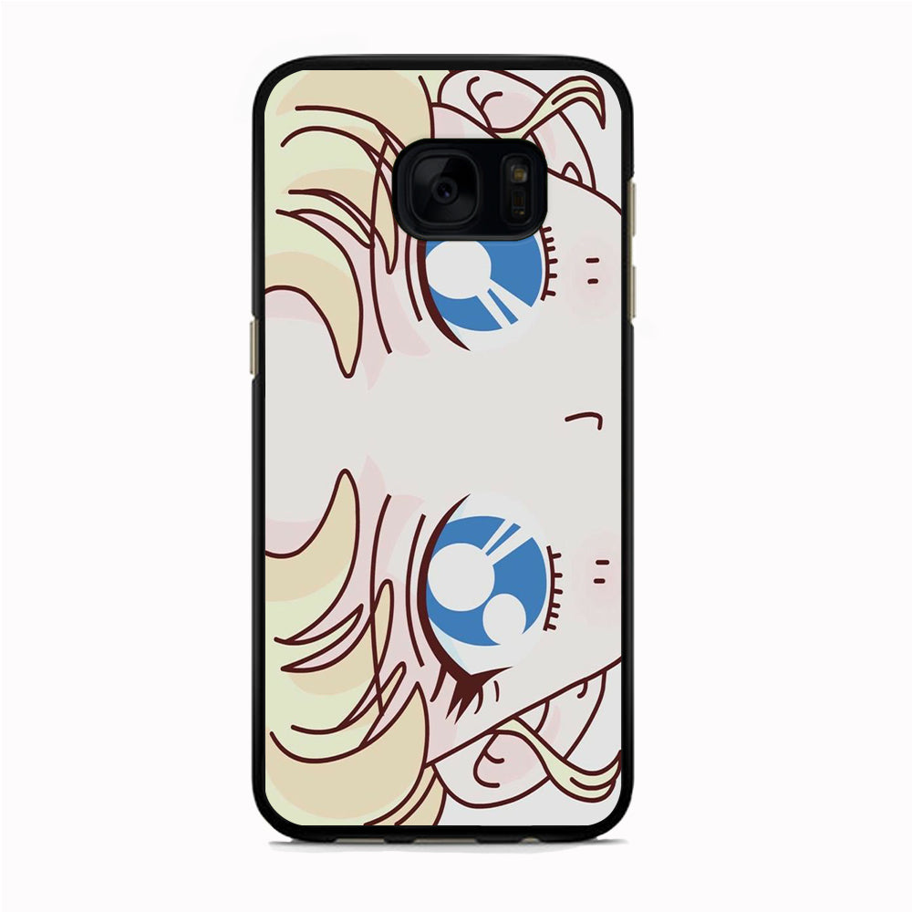 Sailor Moon Cute Face Samsung Galaxy S7 Edge Case
