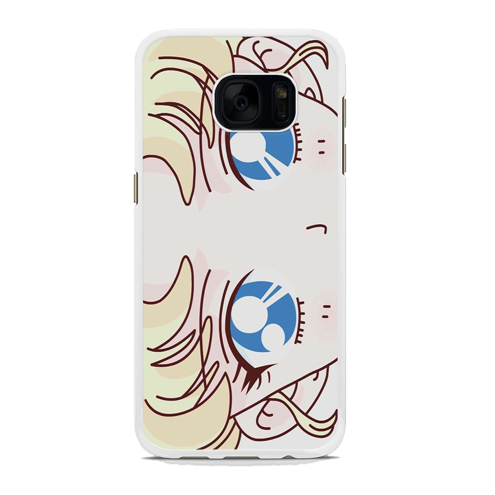 Sailor Moon Cute Face Samsung Galaxy S7 Edge Case