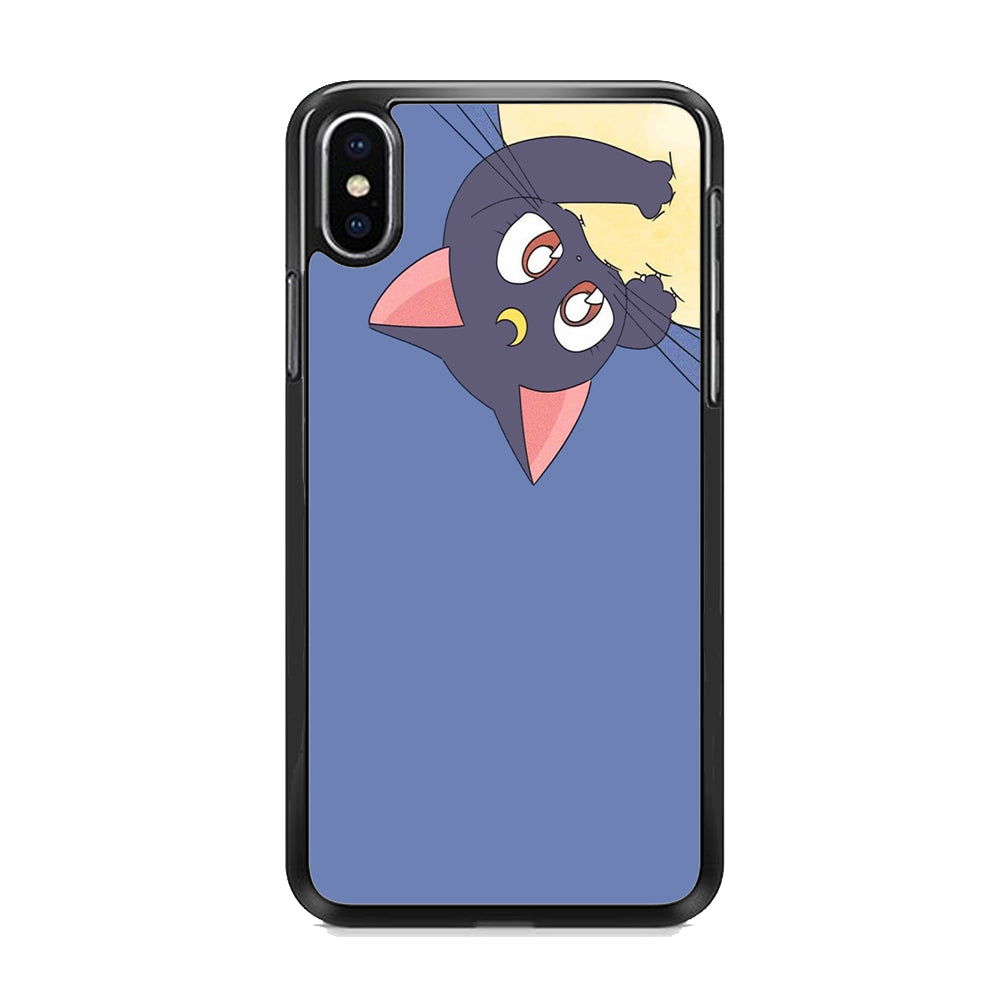 Sailor Moon Cute Luna iPhone X Case