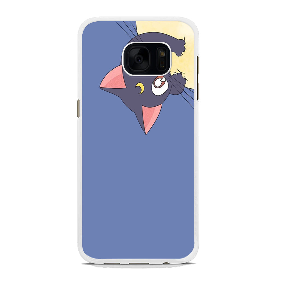 Sailor Moon Cute Luna Samsung Galaxy S7 Edge Case