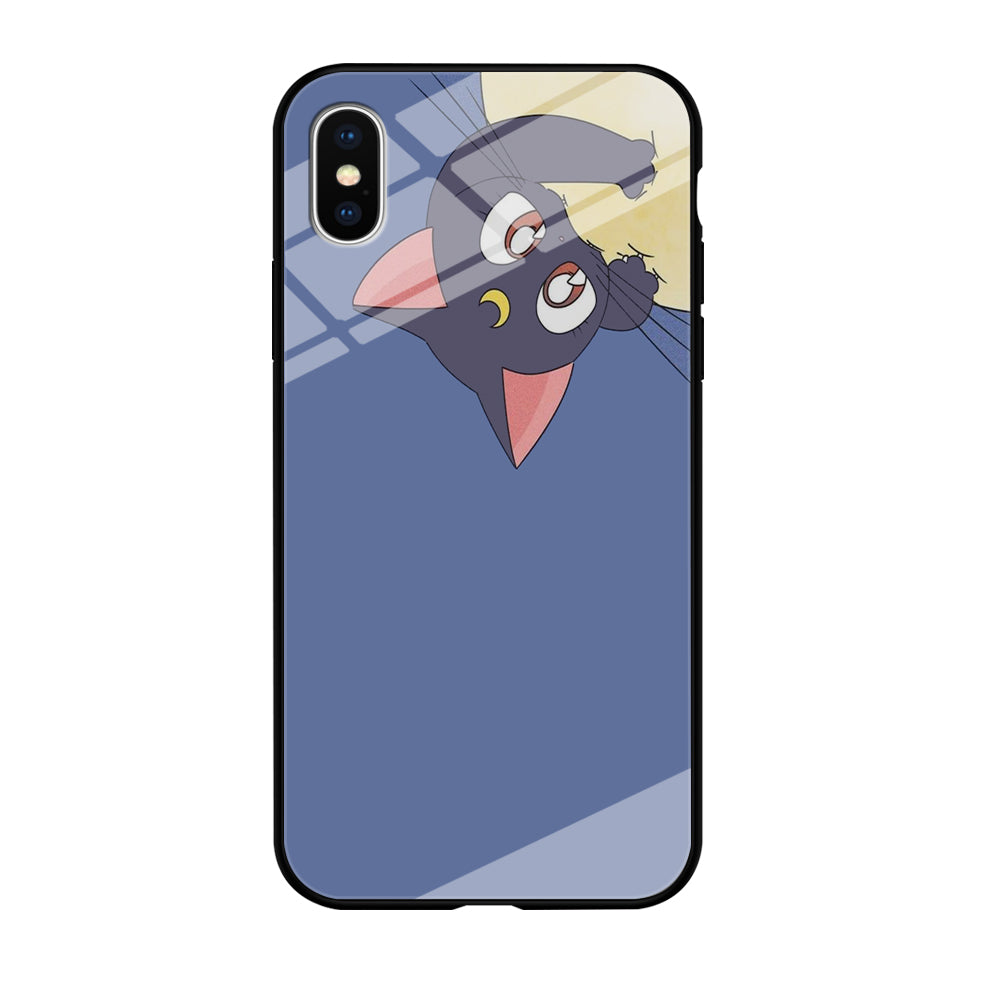 Sailor Moon Cute Luna iPhone X Case