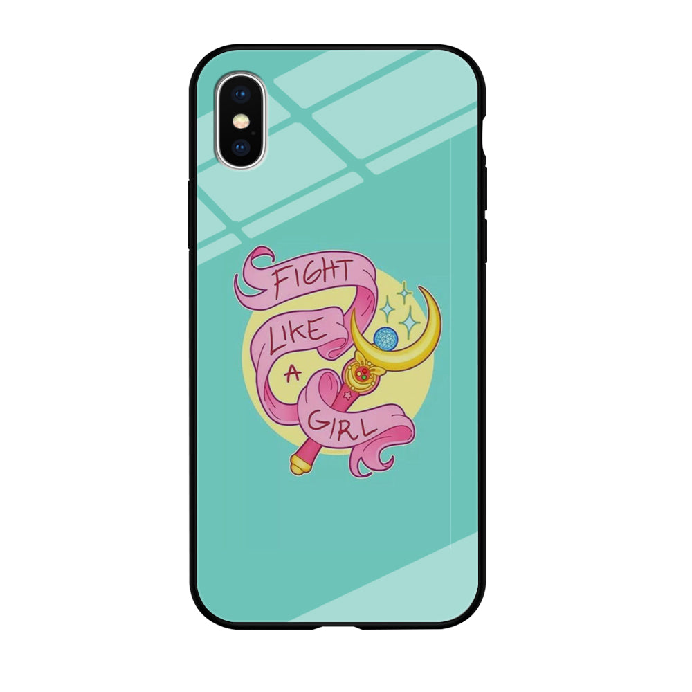 Sailor Moon Quote Of Stick iPhone X Case
