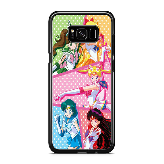 Sailor Moon Team Character Samsung Galaxy S8 Case