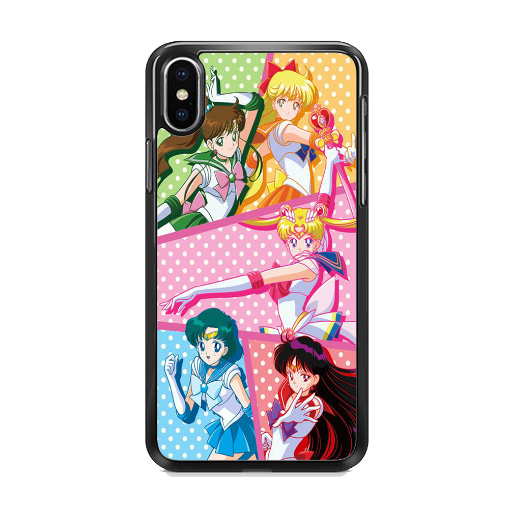 Sailor Moon Team Character iPhone X Case
