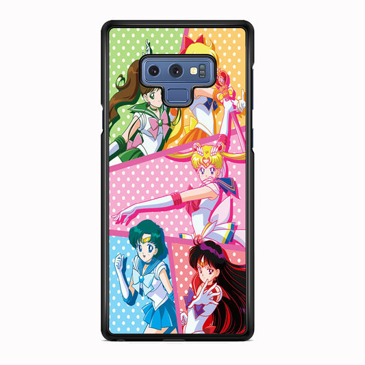 Sailor Moon Team Character Samsung Galaxy Note 9 Case