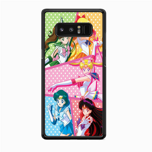 Sailor Moon Team Character Samsung Galaxy Note 8 Case
