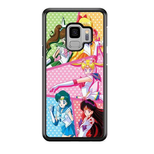 Sailor Moon Team Character Samsung Galaxy S9 Case