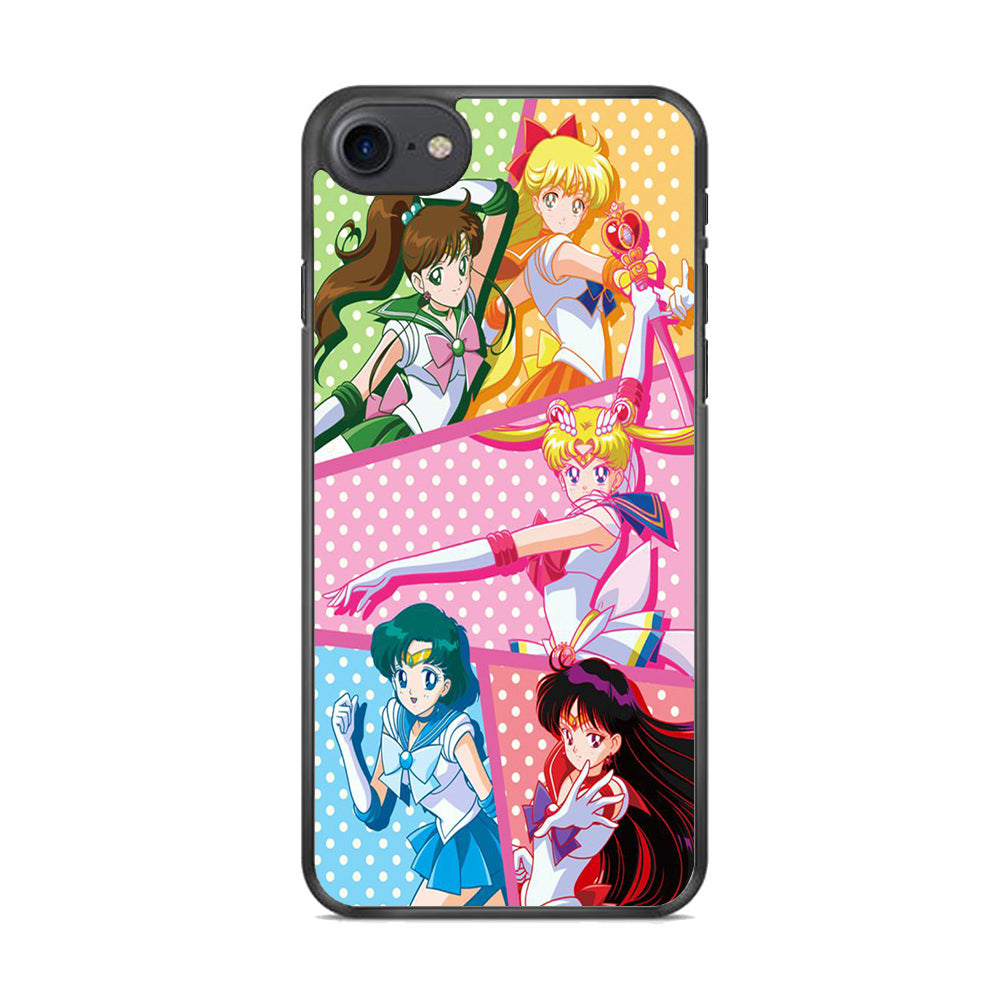 Sailor Moon Team Character iPhone 8 Case