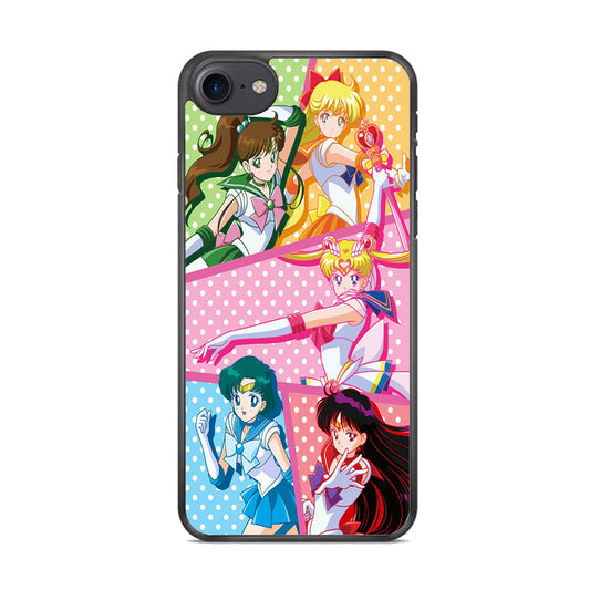 Sailor Moon Team Character iPhone 8 Case