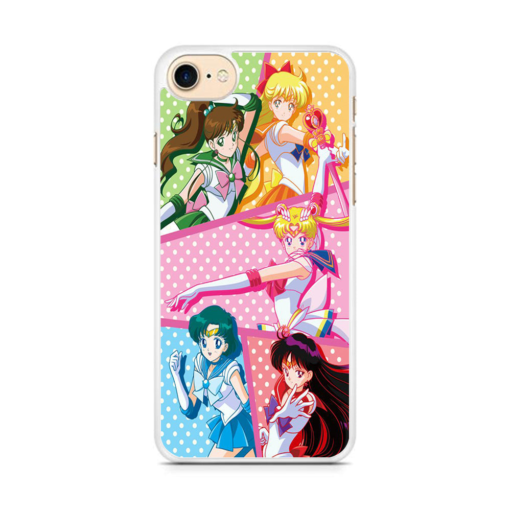 Sailor Moon Team Character iPhone 8 Case
