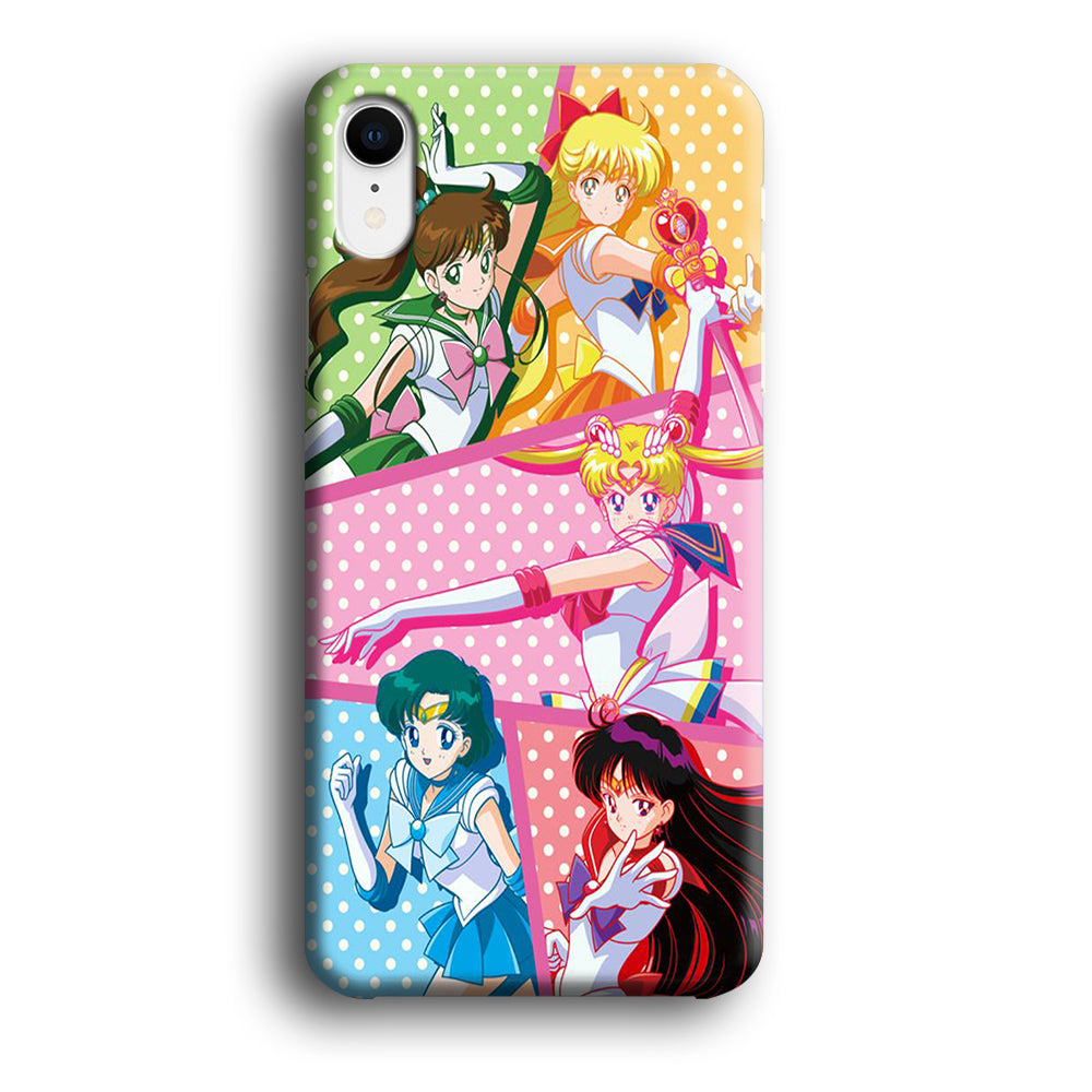 Sailor Moon Team Character iPhone XR Case