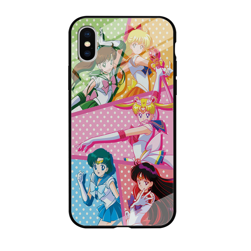 Sailor Moon Team Character iPhone X Case