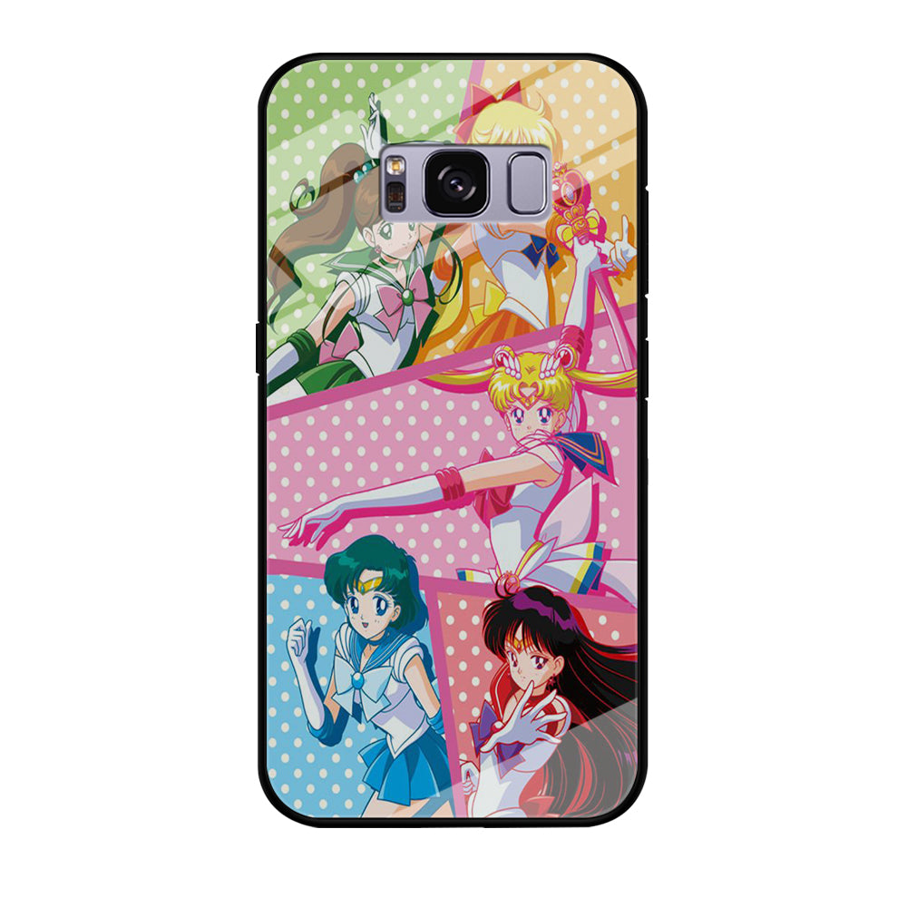 Sailor Moon Team Character Samsung Galaxy S8 Case