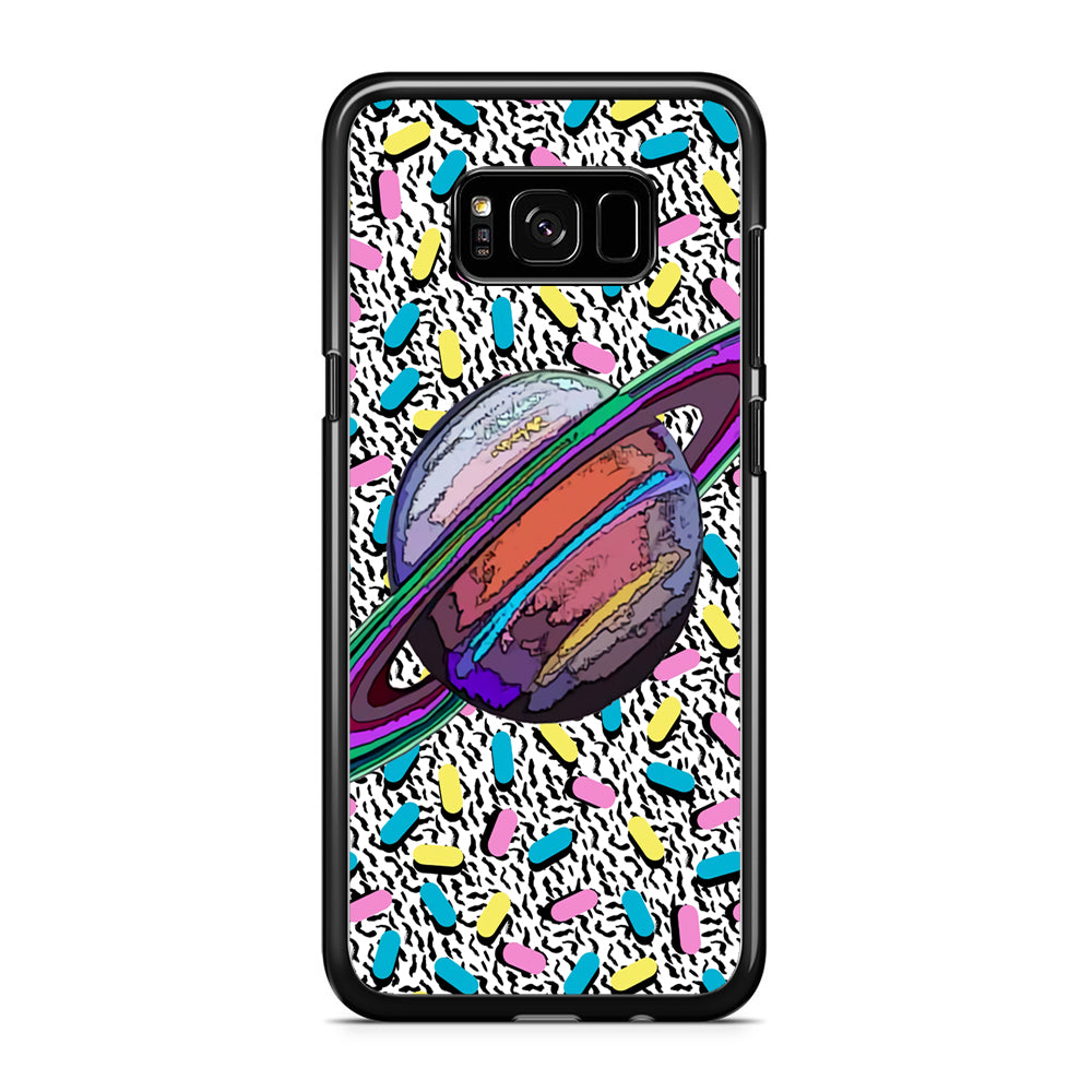 Saturnus Ring of Rainbow Samsung Galaxy S8 Case