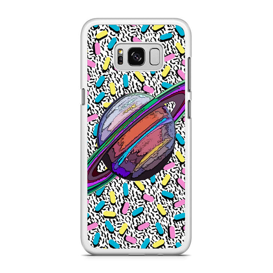 Saturnus Ring of Rainbow Samsung Galaxy S8 Case