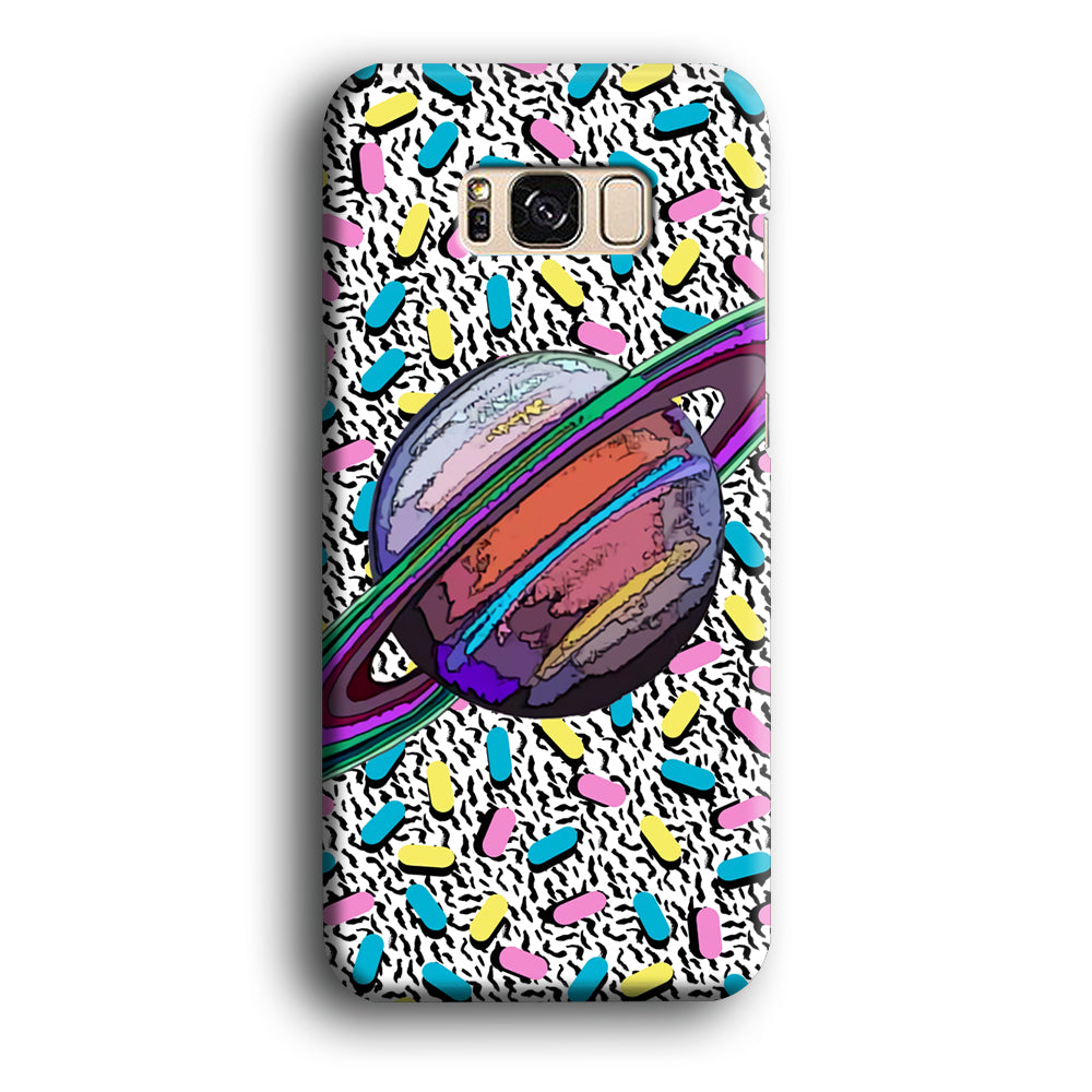 Saturnus Ring of Rainbow Samsung Galaxy S8 Case
