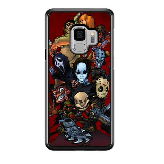 Scream Movie Collage Character Samsung Galaxy S9 Case