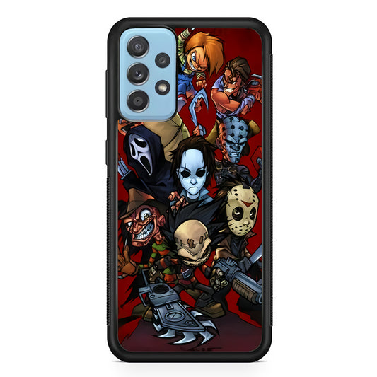 Scream Movie Collage Character Samsung Galaxy A52 Case