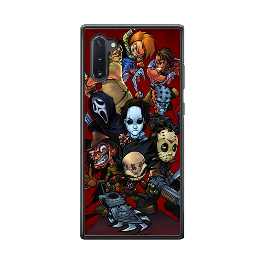 Scream Movie Collage Character Samsung Galaxy Note 10 Case