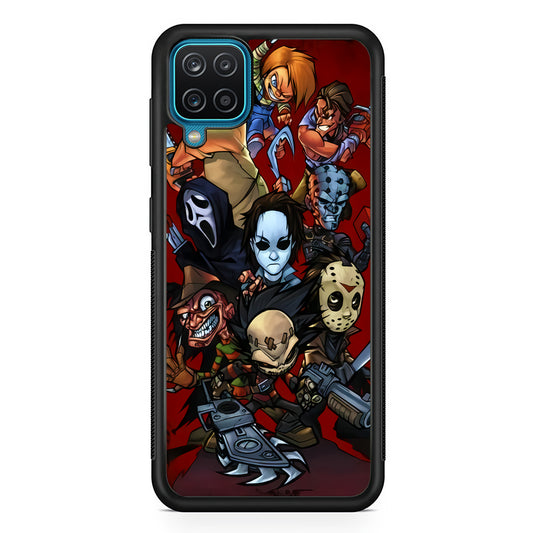 Scream Movie Collage Character Samsung Galaxy A12 Case