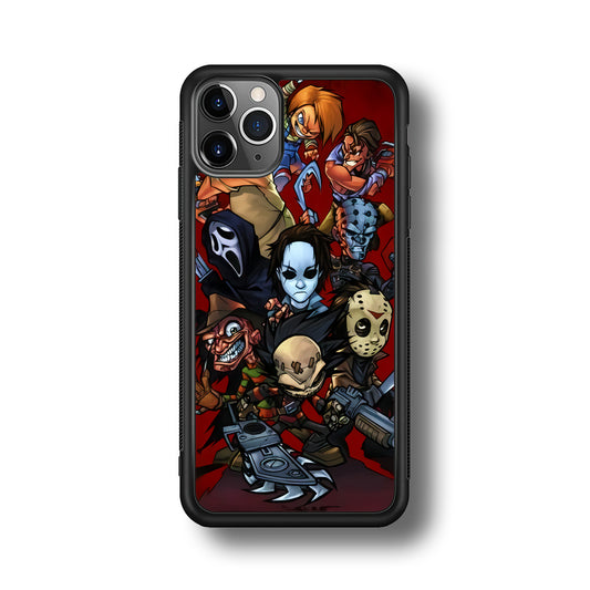 Scream Movie Collage Character iPhone 11 Pro Case