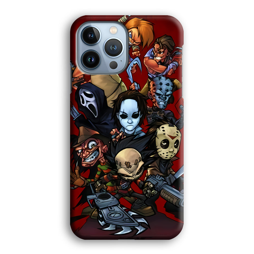 Scream Movie Collage Character iPhone 13 Pro Max Case