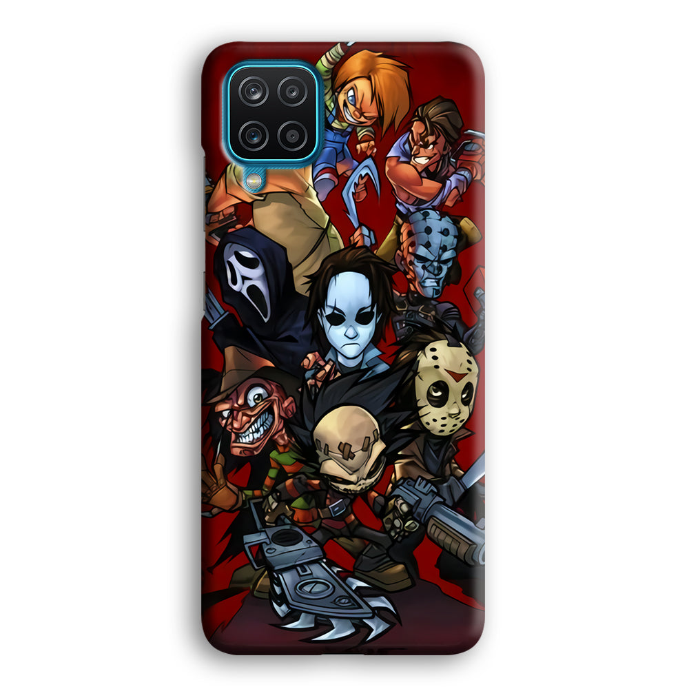 Scream Movie Collage Character Samsung Galaxy A12 Case