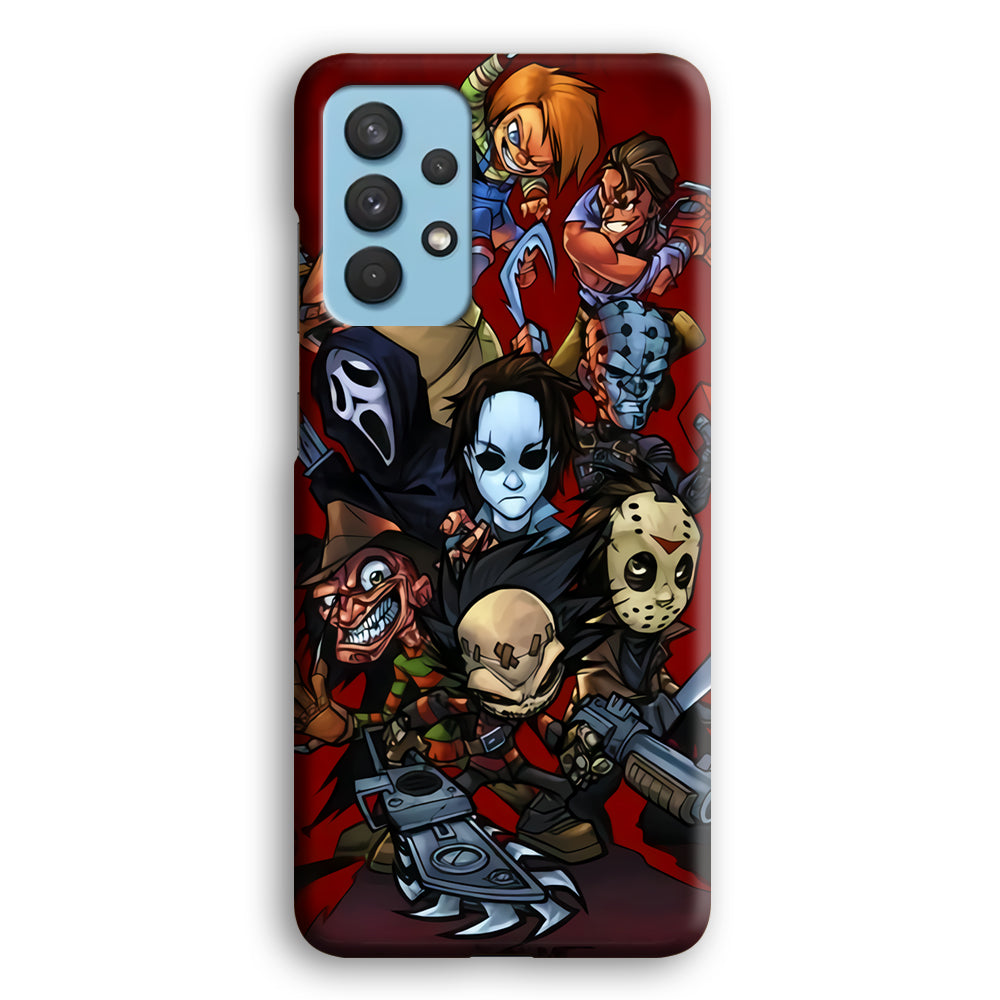 Scream Movie Collage Character Samsung Galaxy A32 Case