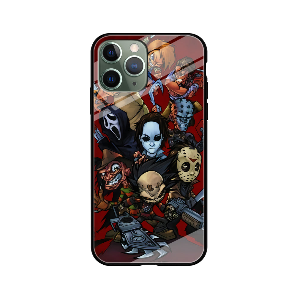 Scream Movie Collage Character iPhone 11 Pro Max Case