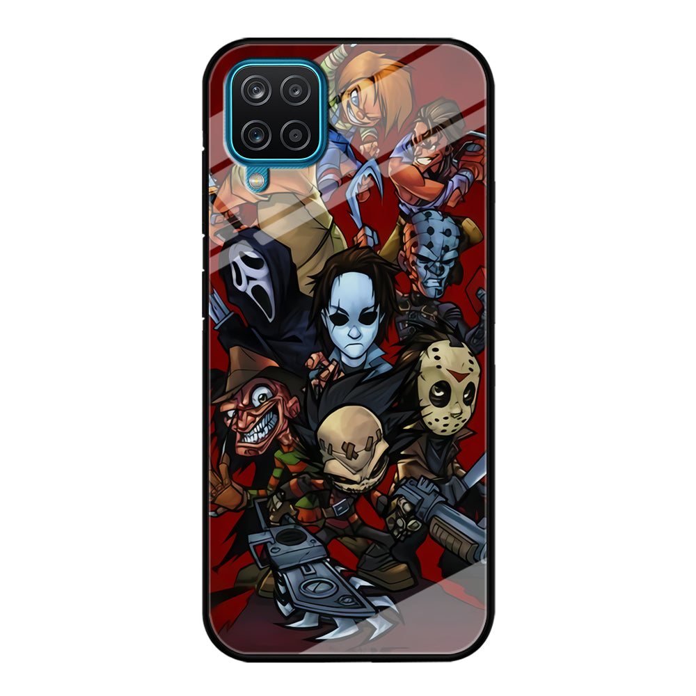 Scream Movie Collage Character Samsung Galaxy A12 Case