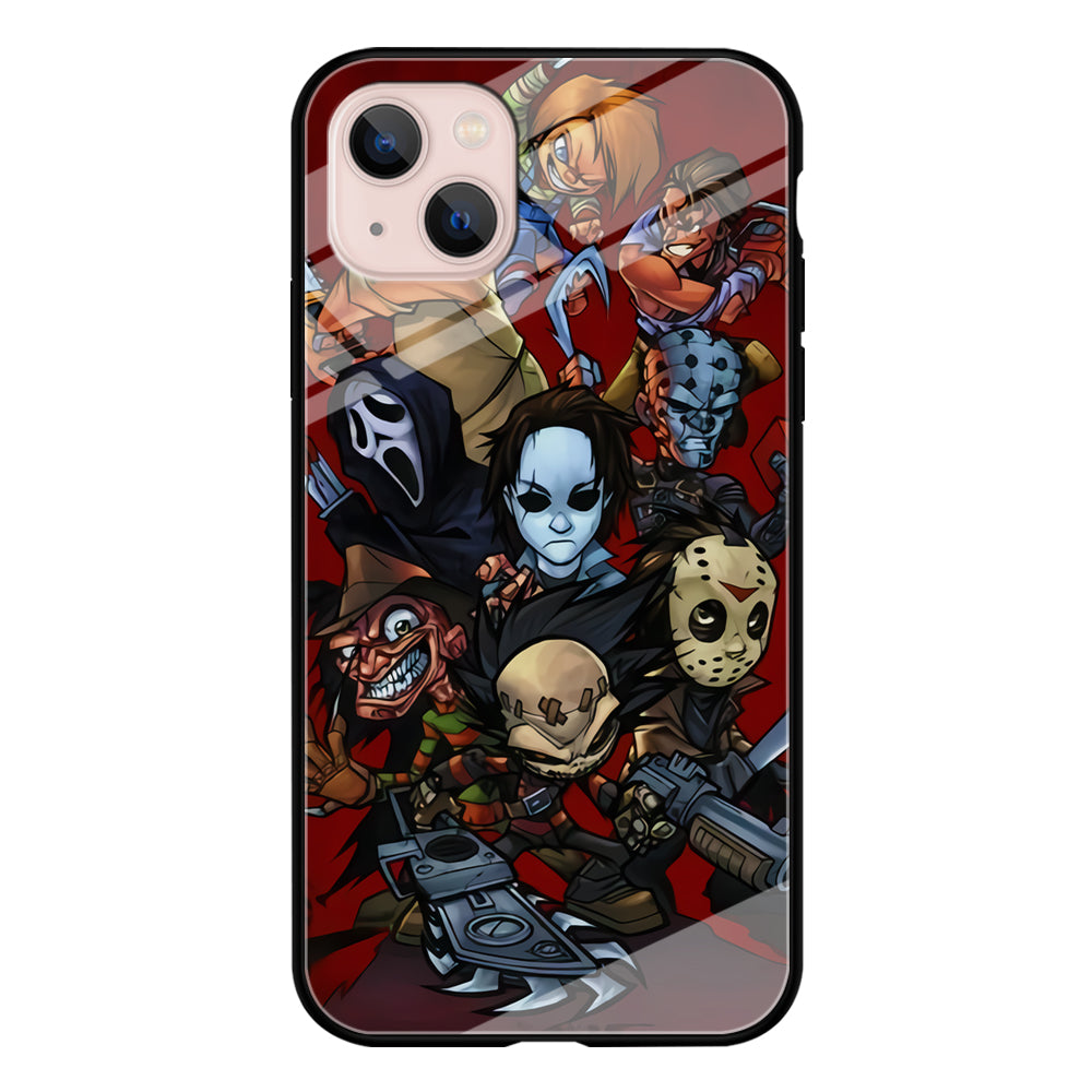 Scream Movie Collage Character iPhone 13 Case