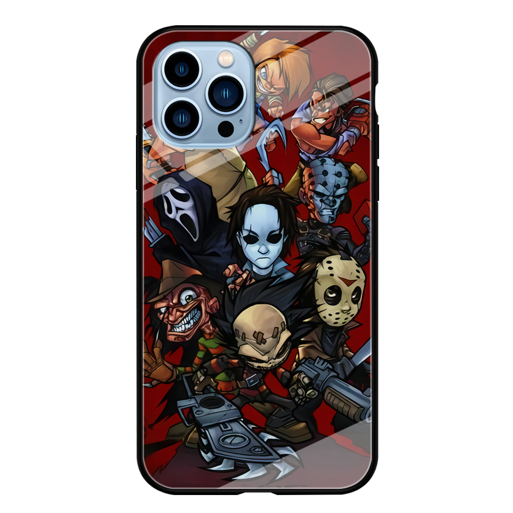 Scream Movie Collage Character iPhone 13 Pro Max Case