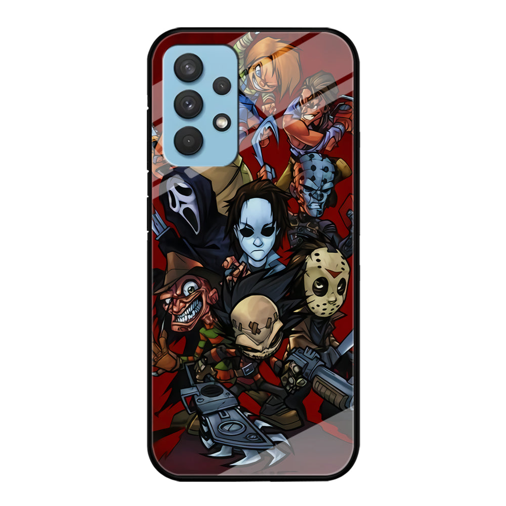 Scream Movie Collage Character Samsung Galaxy A32 Case