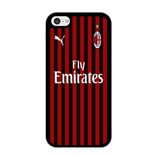 Serie A AC Milan Jersey iPhone 5 | 5s Case - Carneyforia
