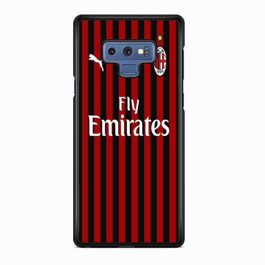 Serie A AC Milan Jersey Samsung Galaxy Note 9 Case