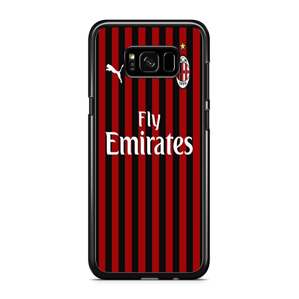 Serie A AC Milan Jersey Samsung Galaxy S8 Case